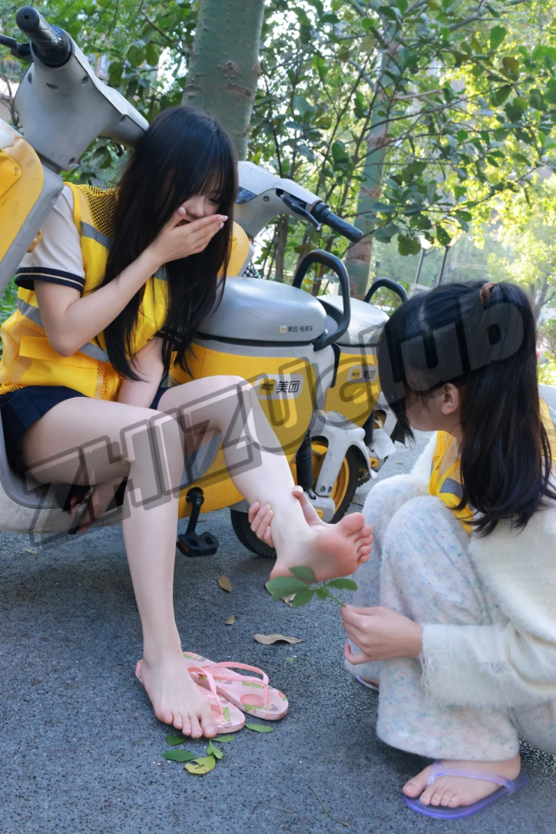 第253期-童童/呆呆-限时·外卖员初体验-[278张图片+8分钟视频]-已完结
